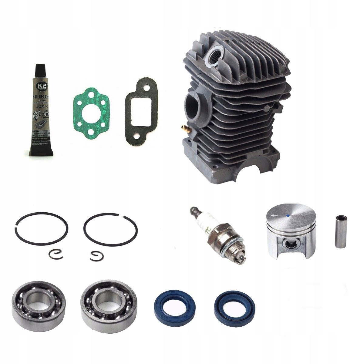 SADA PIESTU VALCA 40 MM, LOŽISKÁ A TESNENIA PRE PÍLU STIHL 023 MS230